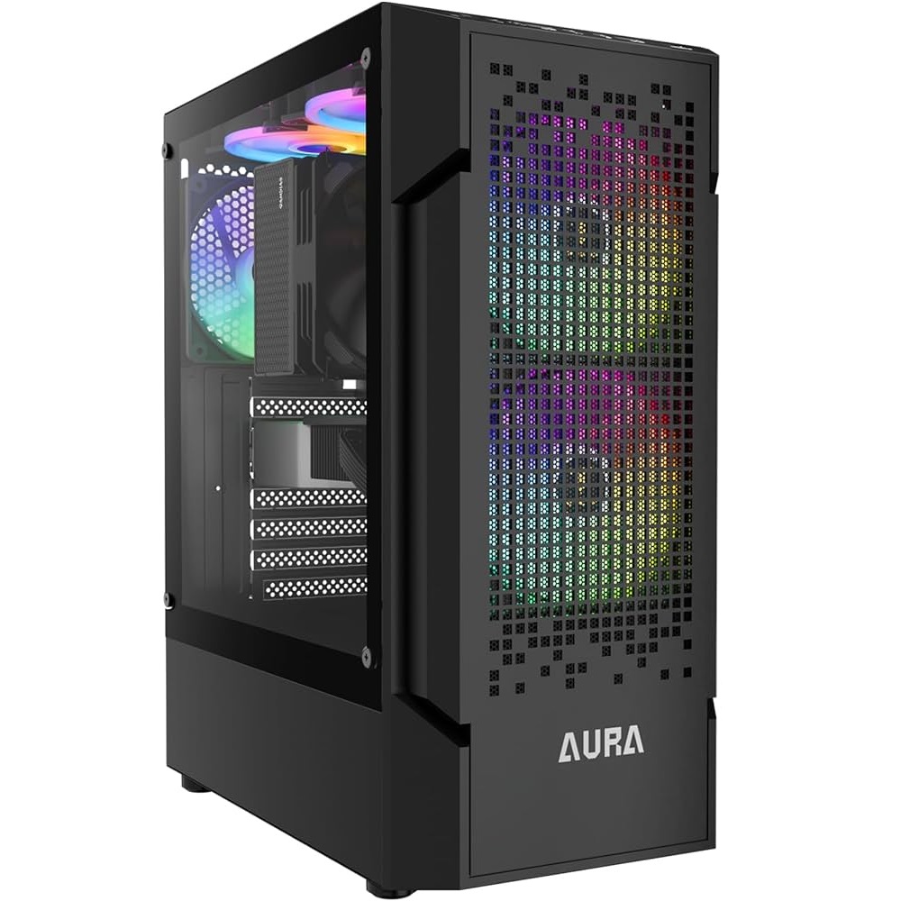 CASE GAMDIAS AURA GC7 3FANS ARGB BLACK
